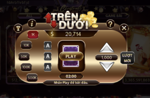 Sảnh chọn chơi trên dưới dafabet